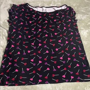 Torrid Super soft Lollipop off the shoulder Sleep Shirt